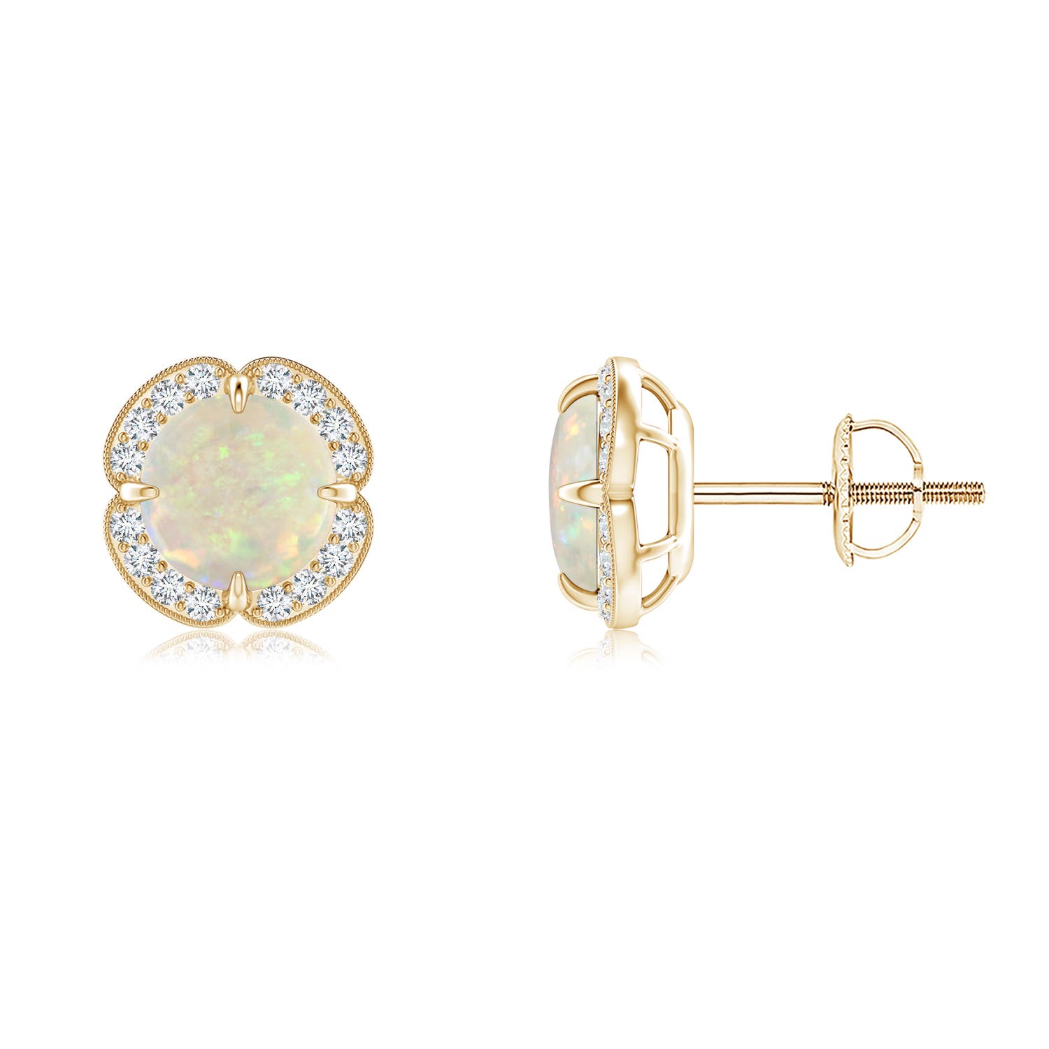 AAA - Opal / 1.19 CT / 14 KT Yellow Gold