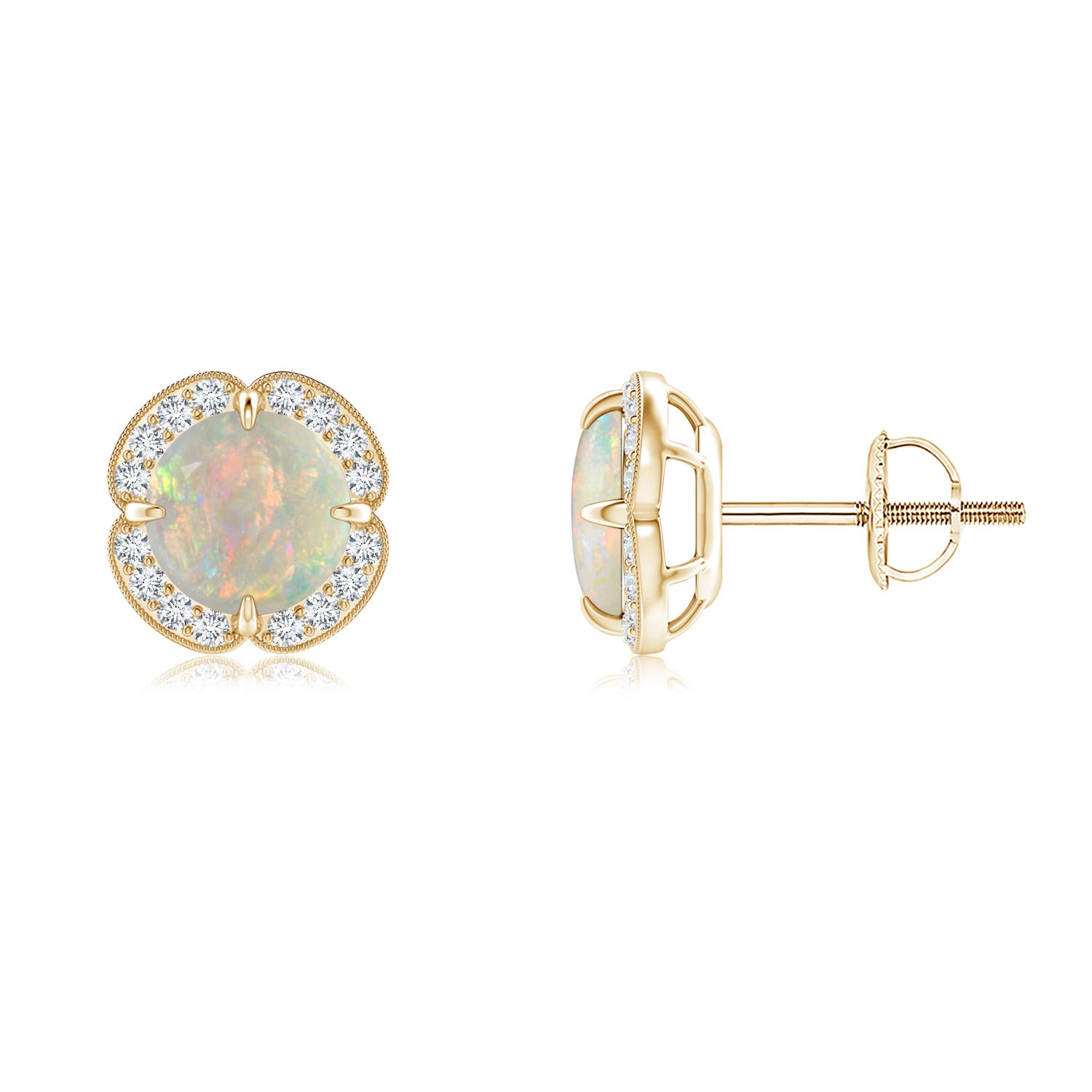 AAAA - Opal / 1.19 CT / 14 KT Yellow Gold