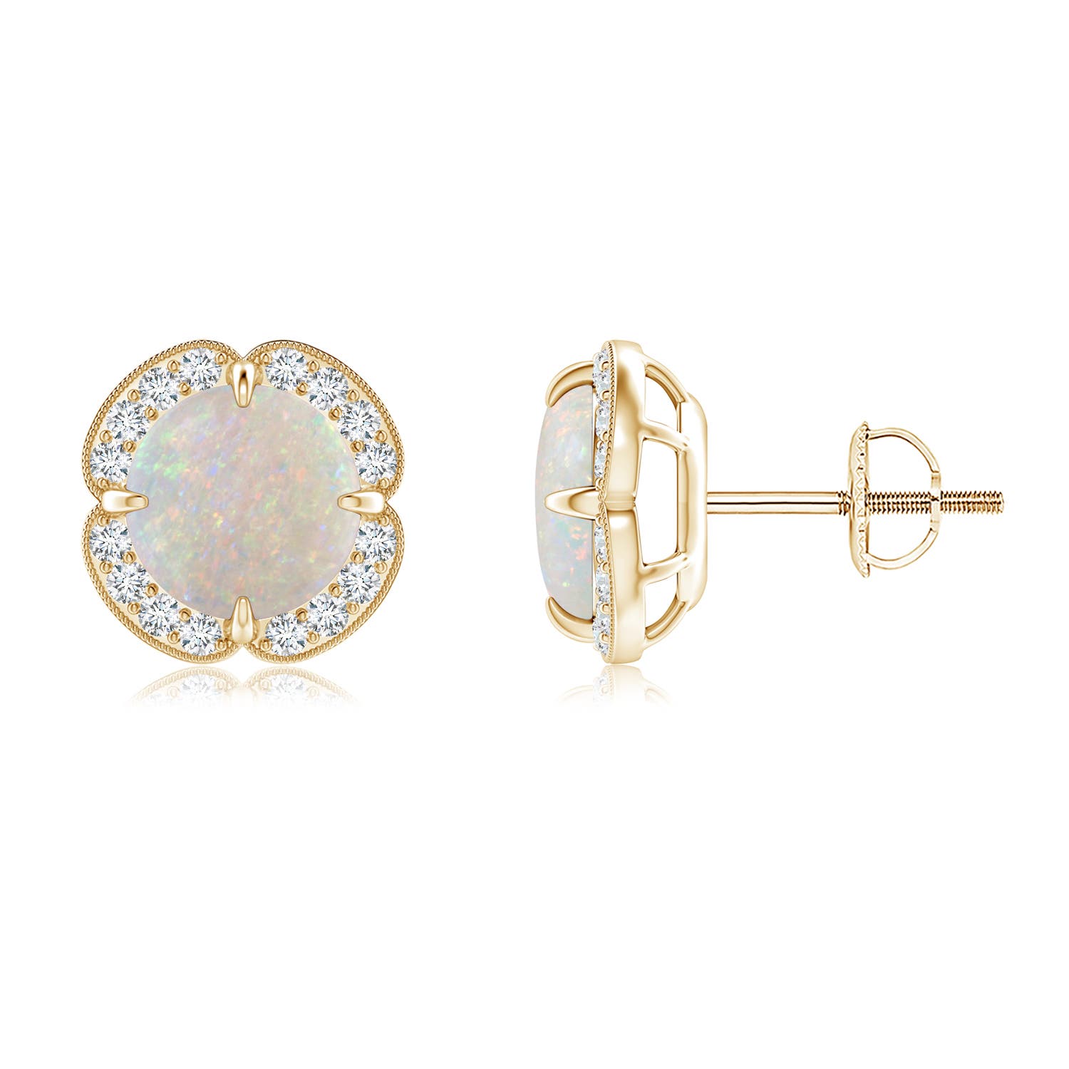 AA - Opal / 1.76 CT / 14 KT Yellow Gold