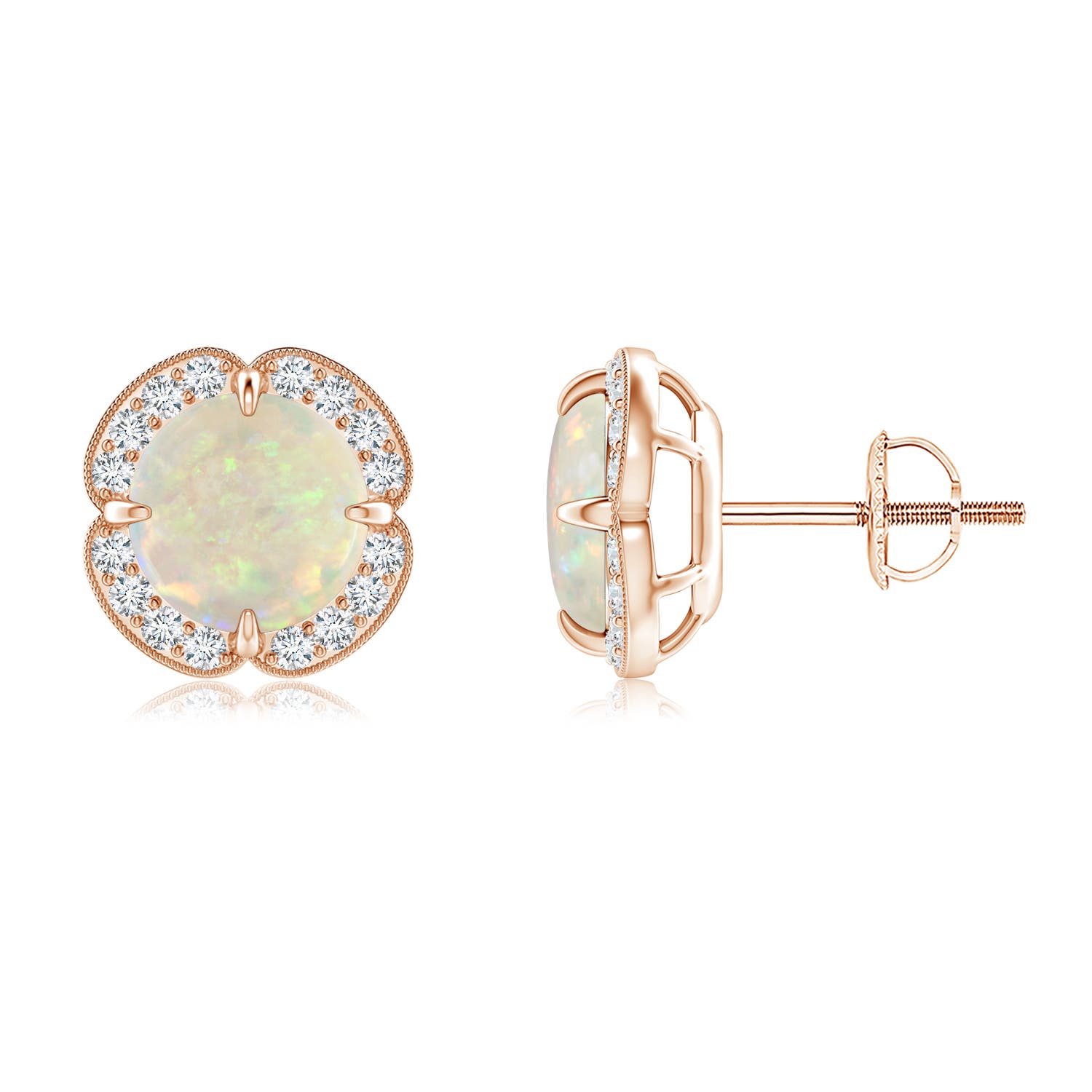 AAA - Opal / 1.76 CT / 14 KT Rose Gold