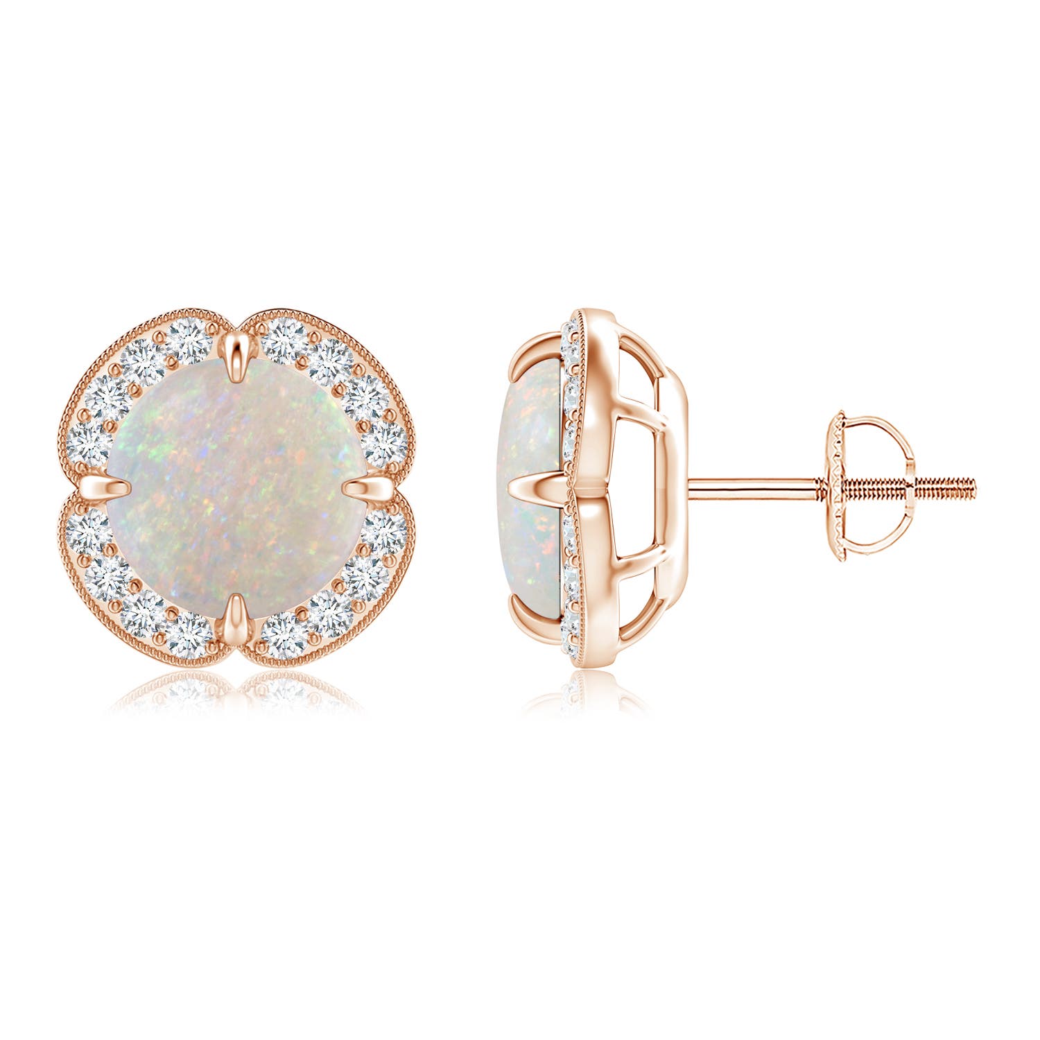 AA - Opal / 2.75 CT / 14 KT Rose Gold