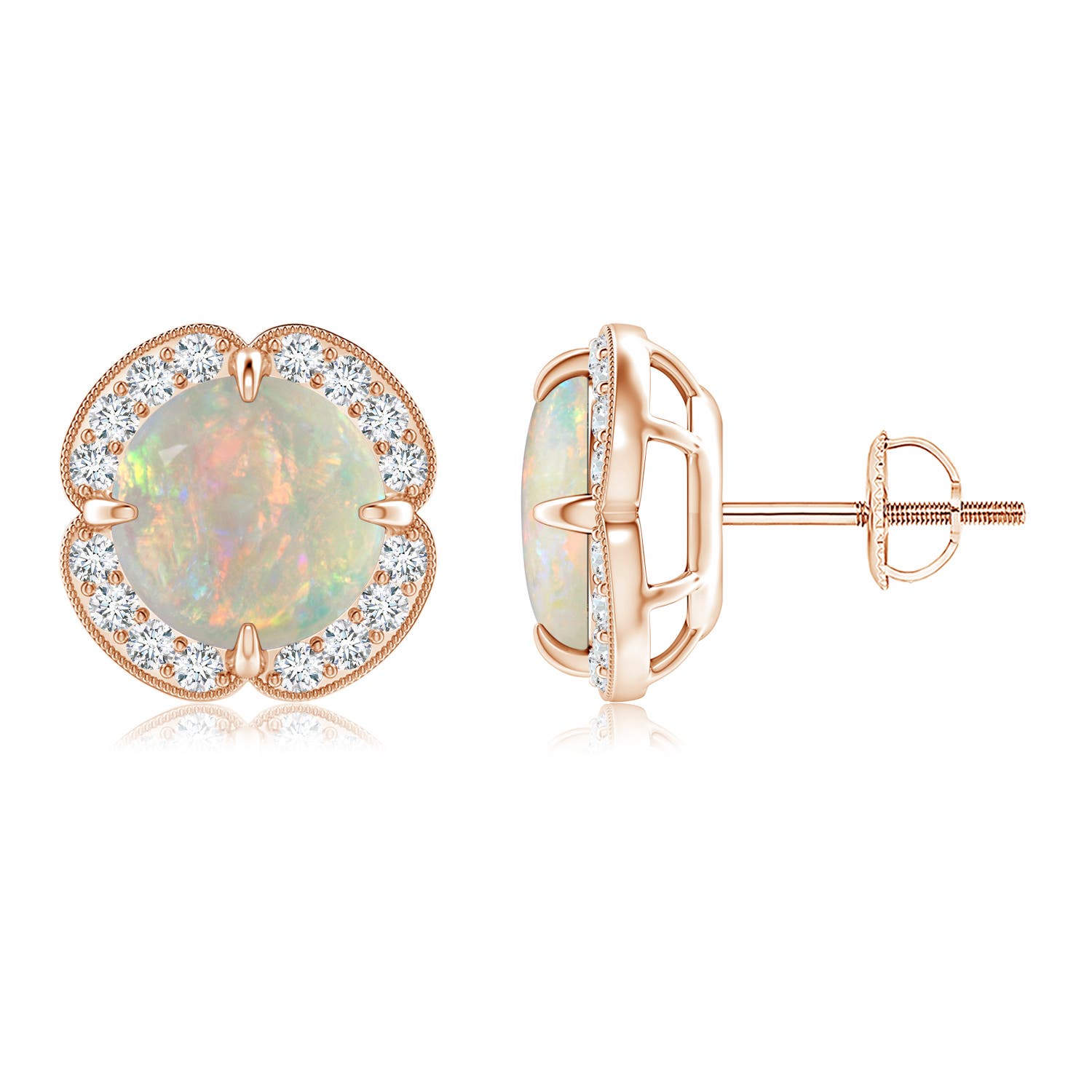 AAAA - Opal / 2.75 CT / 14 KT Rose Gold