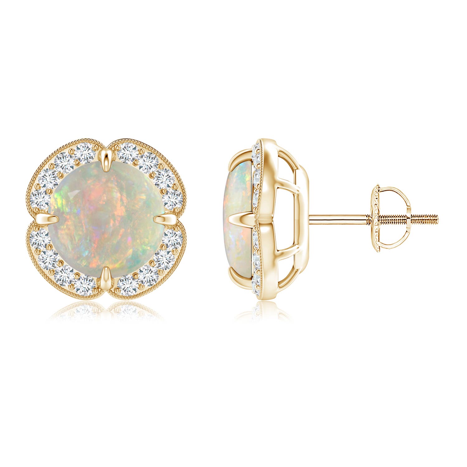 AAAA - Opal / 2.75 CT / 14 KT Yellow Gold