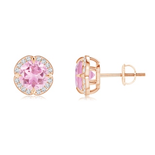 Round A Pink Tourmaline
