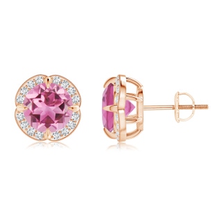 Round AAA Pink Tourmaline