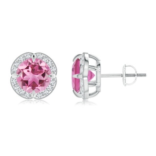 Round AAA Pink Tourmaline
