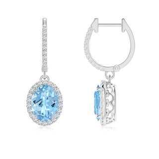 Oval AAAA Aquamarine