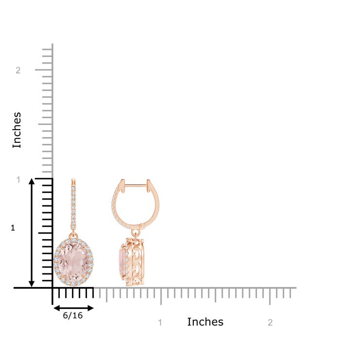 A - Morganite / 3.76 CT / 14 KT Rose Gold