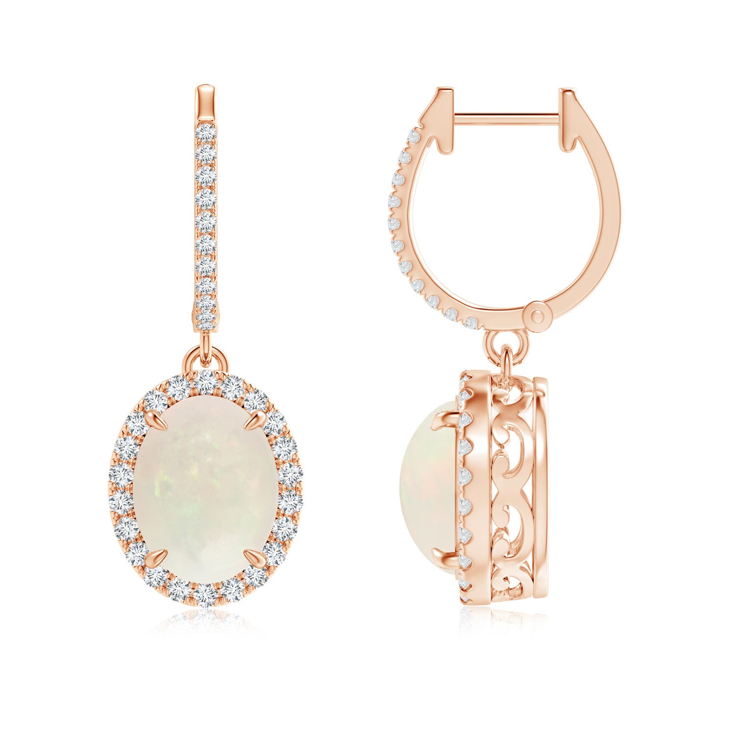 A - Opal / 2.66 CT / 14 KT Rose Gold