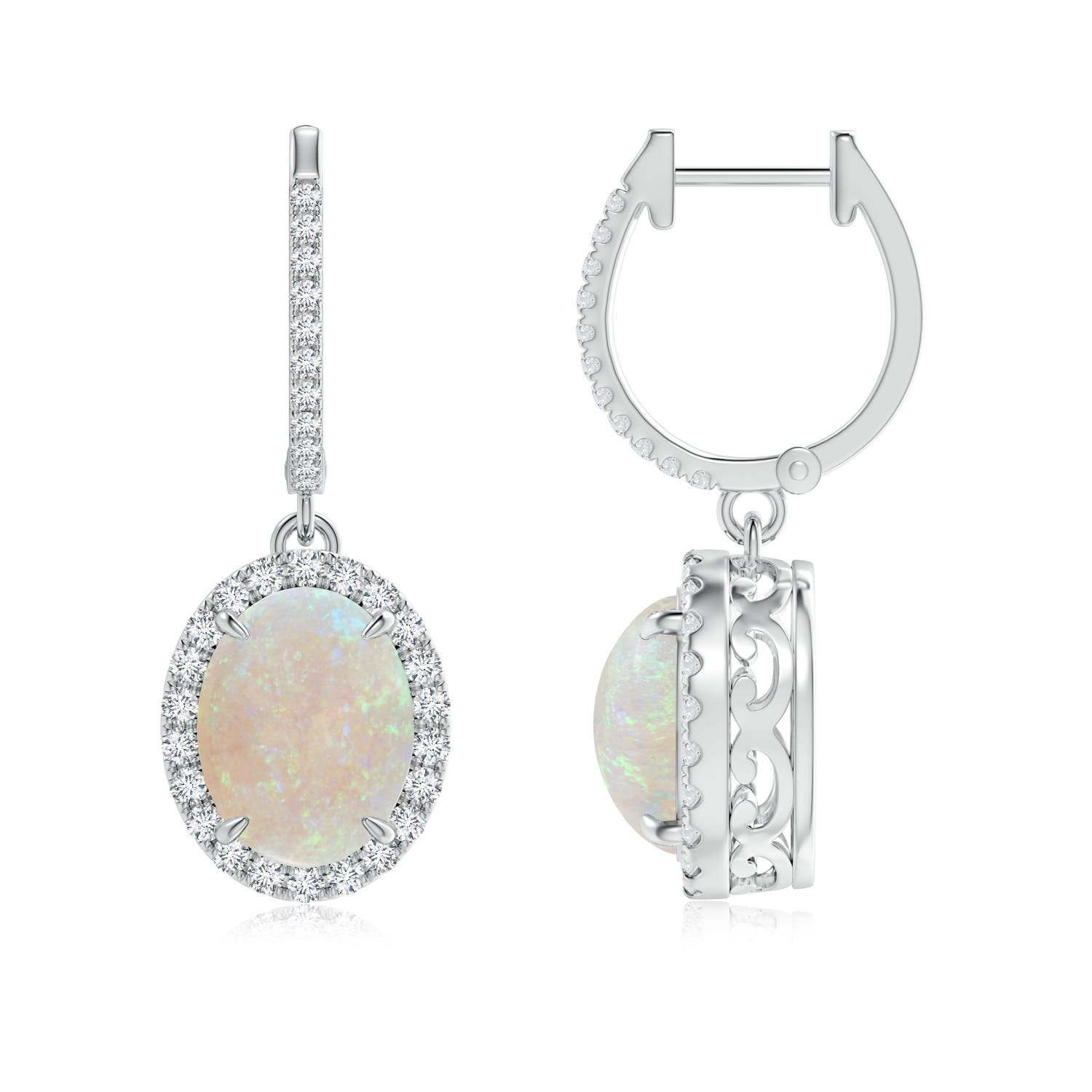 AA - Opal / 2.66 CT / 14 KT White Gold