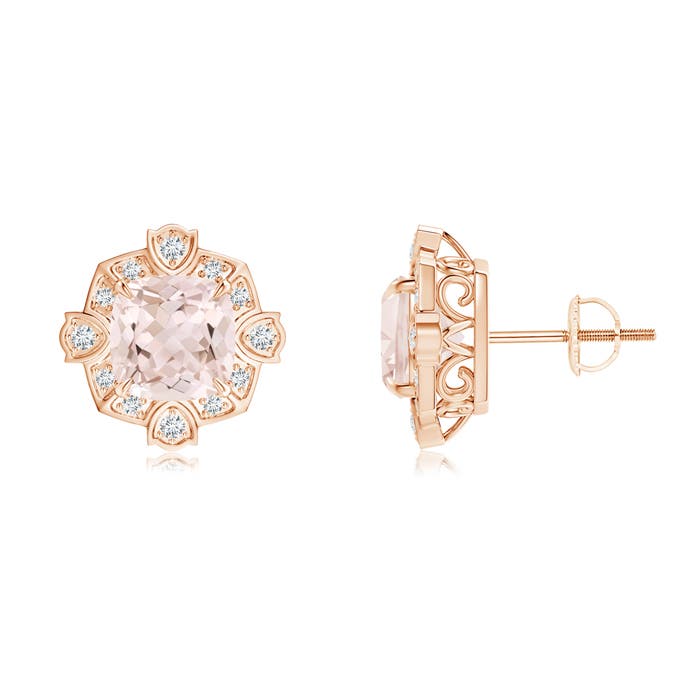 A - Morganite / 2.59 CT / 14 KT Rose Gold