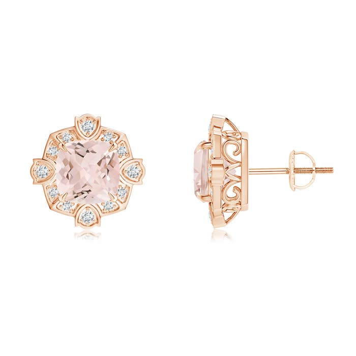 AA - Morganite / 2.59 CT / 14 KT Rose Gold