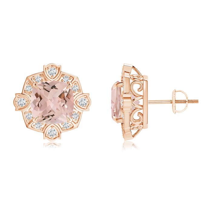 AA - Morganite / 3.84 CT / 14 KT Rose Gold