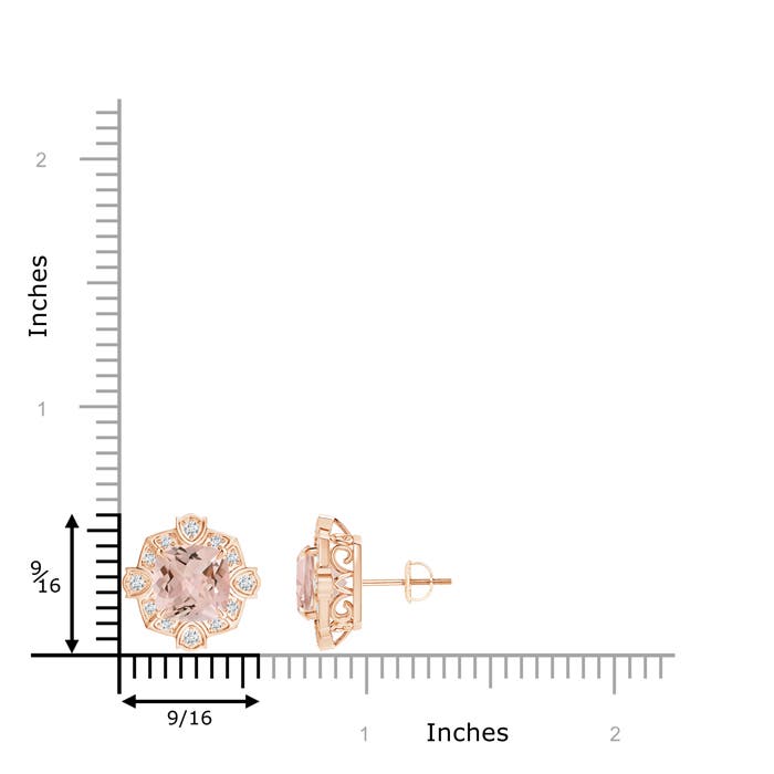 AA - Morganite / 3.84 CT / 14 KT Rose Gold