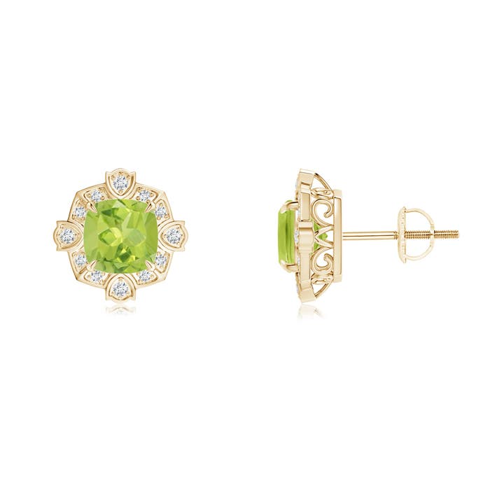 AA - Peridot / 2.36 CT / 14 KT Yellow Gold