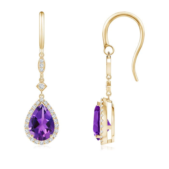 AAAA - Amethyst / 2.36 CT / 14 KT Yellow Gold