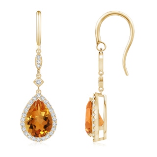 Pear AAA Citrine