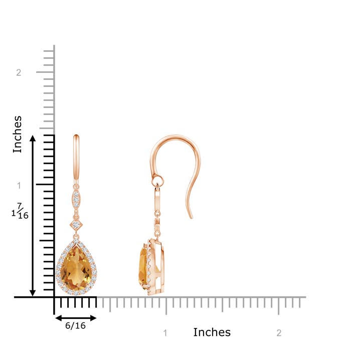 A - Citrine / 2.66 CT / 14 KT Rose Gold