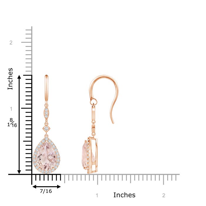 A - Morganite / 3.54 CT / 14 KT Rose Gold