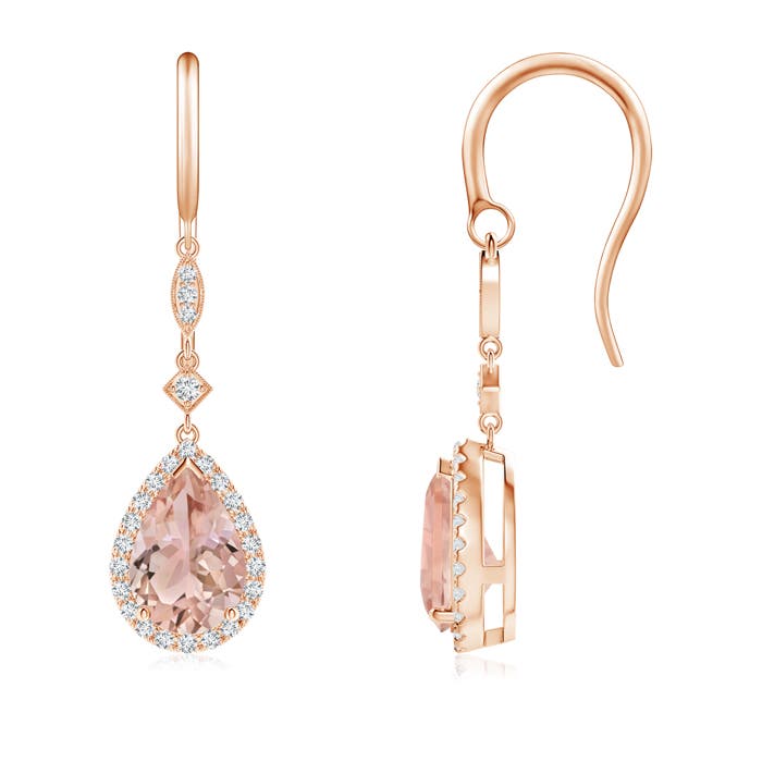 AAA - Morganite / 2.56 CT / 14 KT Rose Gold