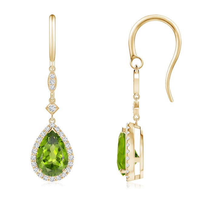 AAA - Peridot / 2.86 CT / 14 KT Yellow Gold