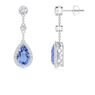 Pear A Tanzanite