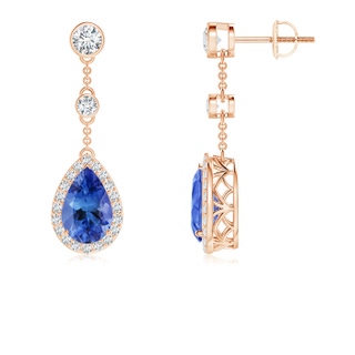 Pear AA Tanzanite