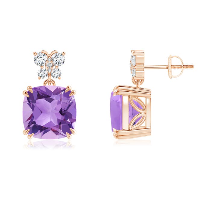 A - Amethyst / 7.8 CT / 14 KT Rose Gold