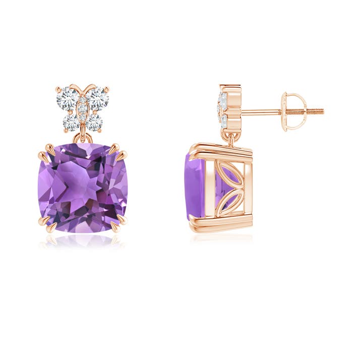 AA - Amethyst / 7.8 CT / 14 KT Rose Gold