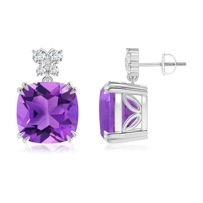 AAA - Amethyst / 12.8 CT / 14 KT White Gold
