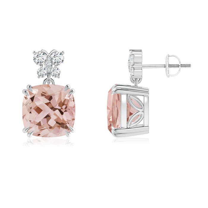 AAA - Morganite / 7.9 CT / 14 KT White Gold