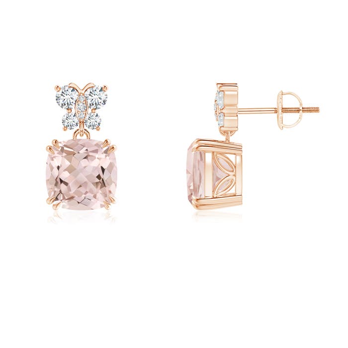 A - Morganite / 4.1 CT / 14 KT Rose Gold