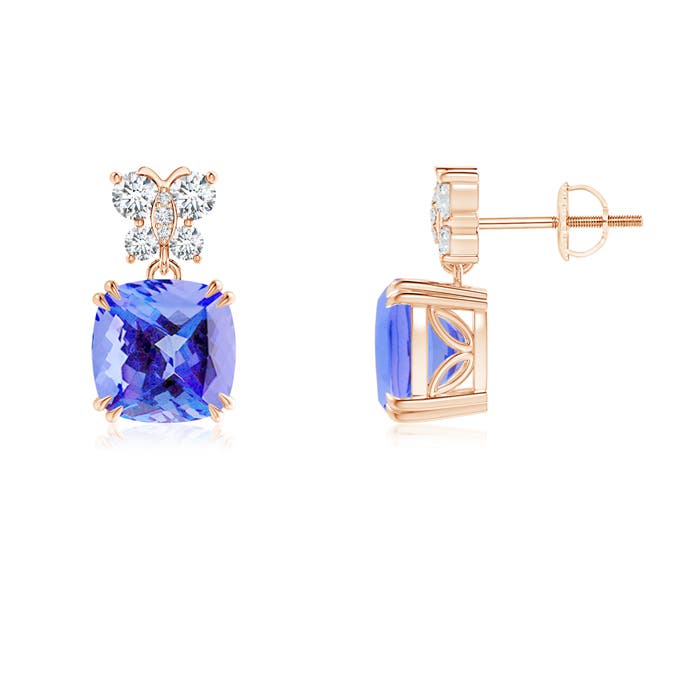 AA - Tanzanite / 4.8 CT / 14 KT Rose Gold