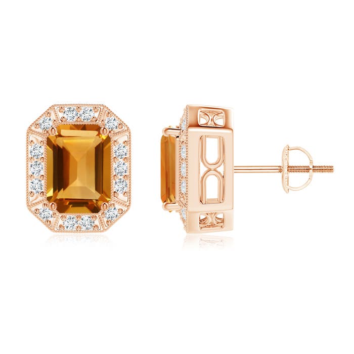 AA - Citrine / 2.32 CT / 14 KT Rose Gold