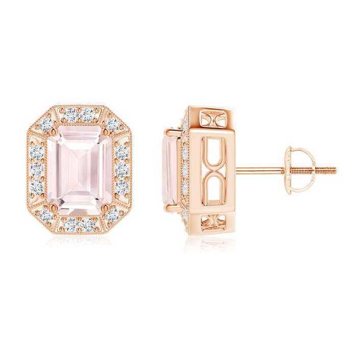 A - Morganite / 2.02 CT / 14 KT Rose Gold