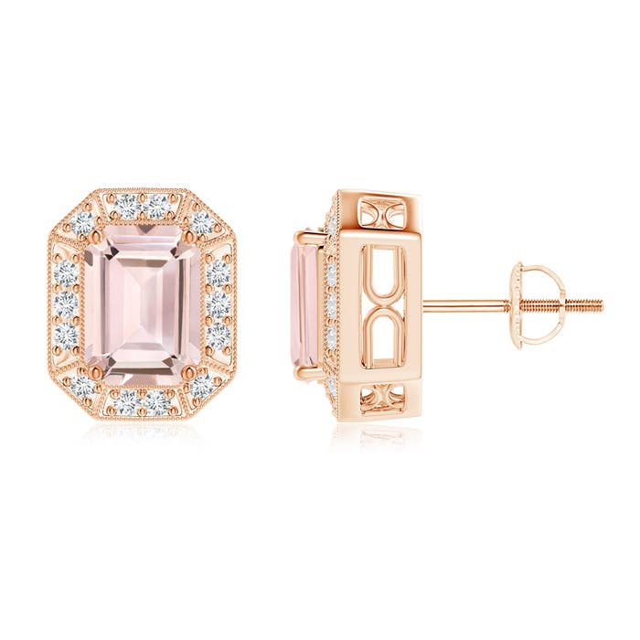 AA - Morganite / 2.02 CT / 14 KT Rose Gold