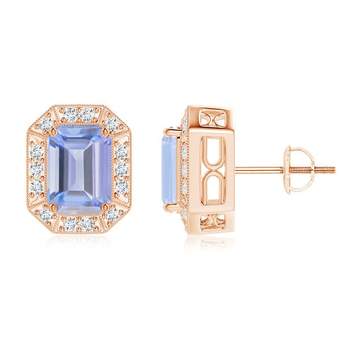 A - Tanzanite / 2.22 CT / 14 KT Rose Gold