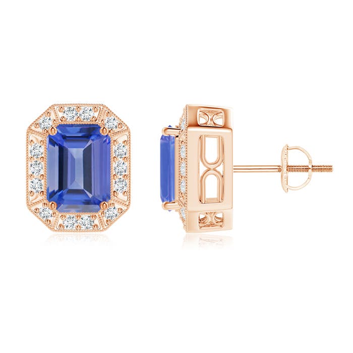 AA - Tanzanite / 2.22 CT / 14 KT Rose Gold