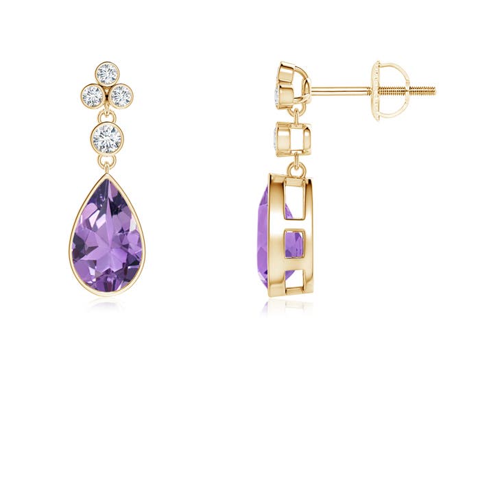 A - Amethyst / 1.55 CT / 14 KT Yellow Gold