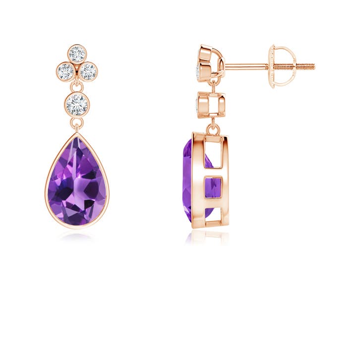 AAA - Amethyst / 2.31 CT / 14 KT Rose Gold