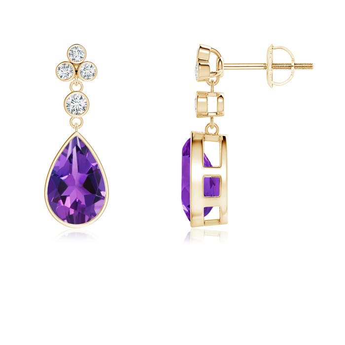 AAAA - Amethyst / 2.31 CT / 14 KT Yellow Gold