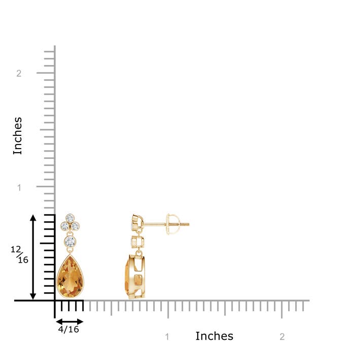 A - Citrine / 1.75 CT / 14 KT Yellow Gold