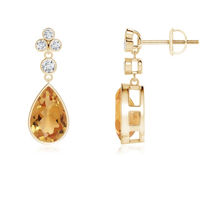 A - Citrine / 2.61 CT / 14 KT Yellow Gold