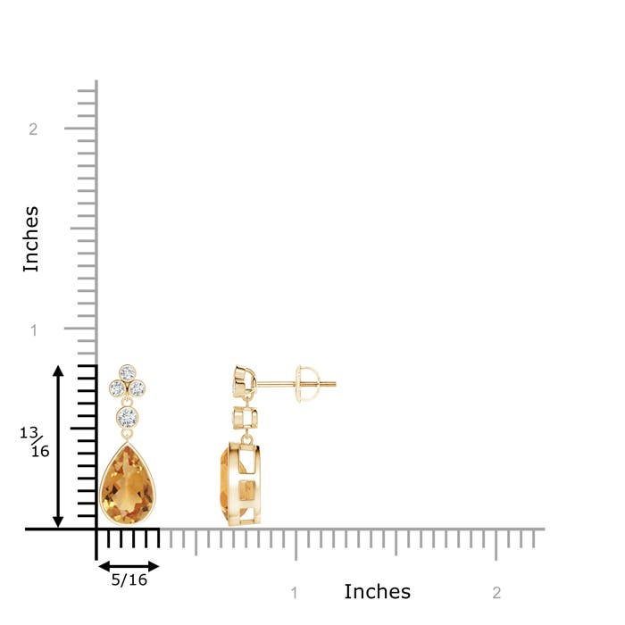 A - Citrine / 2.61 CT / 14 KT Yellow Gold