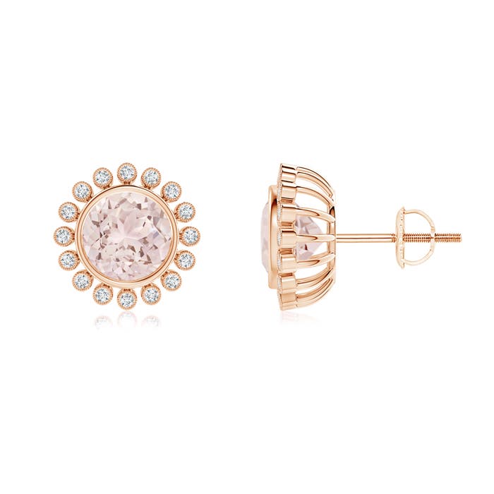 A - Morganite / 2.39 CT / 14 KT Rose Gold