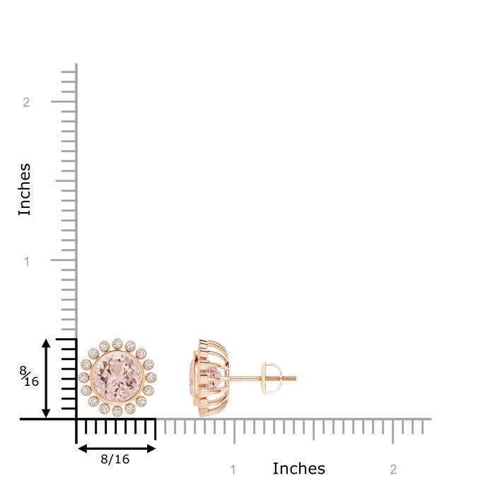 AAA - Morganite / 2.39 CT / 14 KT Rose Gold