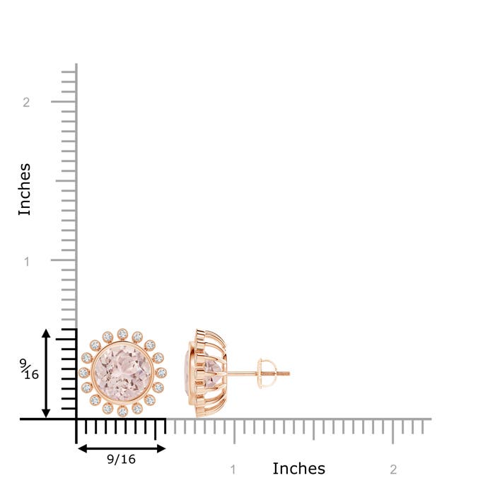 A - Morganite / 3.56 CT / 14 KT Rose Gold