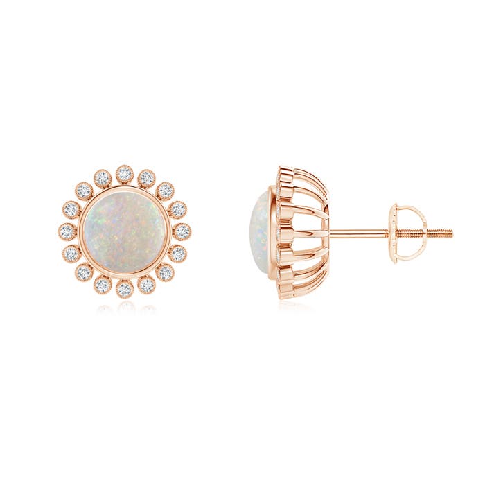 AA - Opal / 1.16 CT / 14 KT Rose Gold