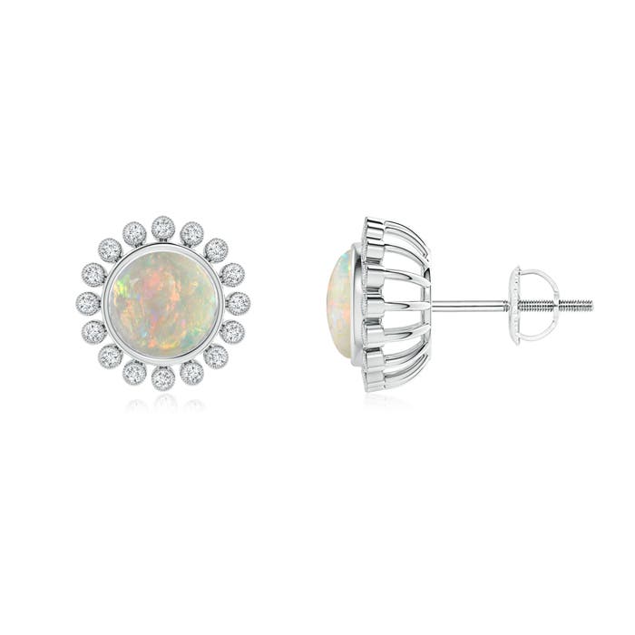 AAAA - Opal / 1.16 CT / 14 KT White Gold