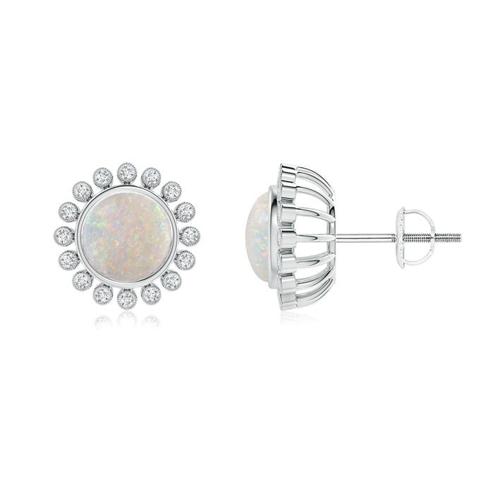 AA - Opal / 1.69 CT / 14 KT White Gold